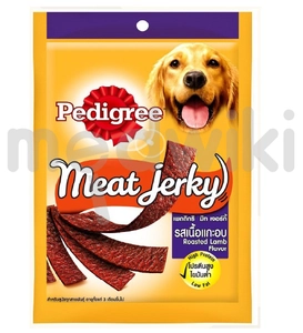 Pedigree Meat Jerky Adult Dog Treat Roasted Lamb Flavor 80gm