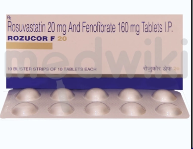 Rozucor F 160mg/20mg Tablet