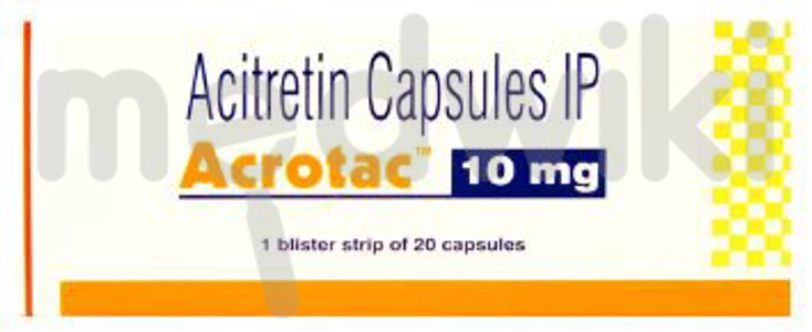 एकरोटेक 10mg कैप्सूल 20s