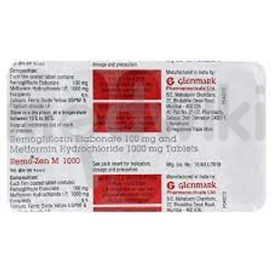 Remo Zen M 100mg/1000mg Tablet 10एस