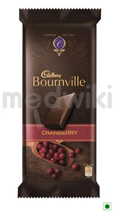Cadbury Bournville cranberry Premium Chocolate 80gm