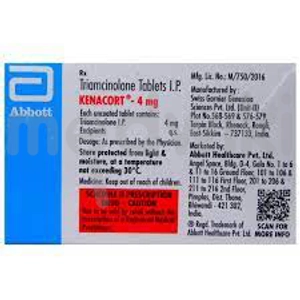 Kenacort 4mg Tablet 15s