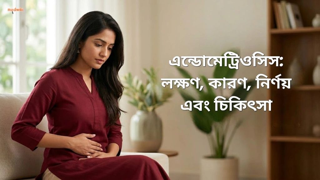 এন্ডোমেট্রিওসিস: লক্ষণ, কারণ, নির্ণয় এবং চিকিৎসা(Endometriosis explained in Bengali)