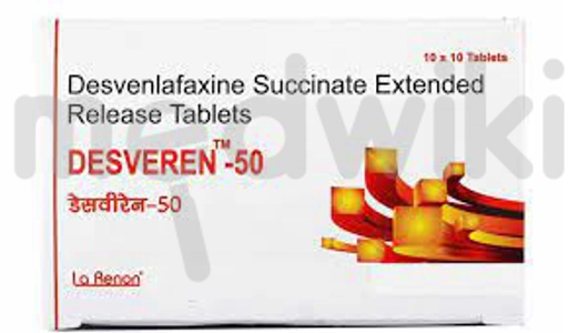 Desveren 50mg Tablet ER 10s