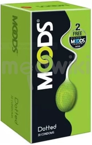 Moods Dotted Condom 20s