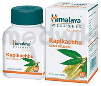 Himalaya Wellness Pure Herbs Kapikachhu Mens Wellness Tablets 60s