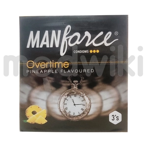 मैनफोर्स ओवरटाइम अनानास कंडोम