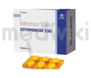 Zithrokem 250mg Tablet 6s