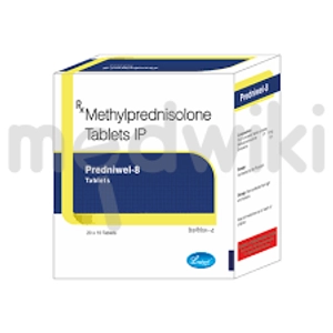 प्रेडनिवेल 8एमजी टैबलेट 10एस