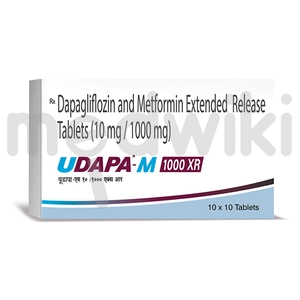 Udapa M 10mg/1000mg Tablet XR 10s
