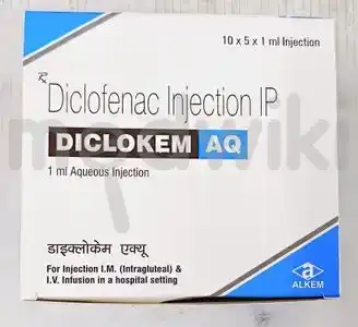 Diclokem 75mg injection 1ml