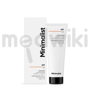 Minimalist Sunscreen Cream SPF 50 50gm