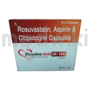 रोसुलाइन गोल्ड 75mg/10mg/75mg कैप्सूल