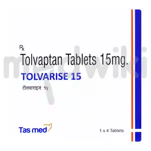 Tolvarise 15mg Tablet 4s