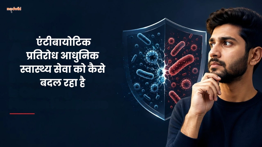 एंटीबायोटिक प्रतिरोध आधुनिक स्वास्थ्य सेवा को कैसे बदल रहा है (Antibiotic resistance explained in hindi)