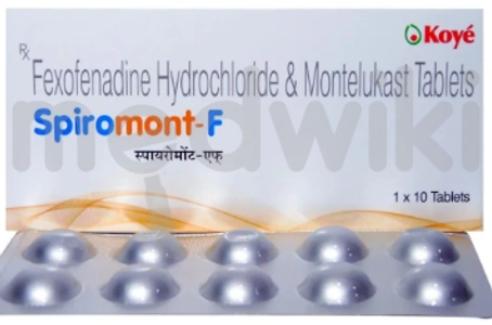 Spiromont F 180mg/10mg Tablet 10s