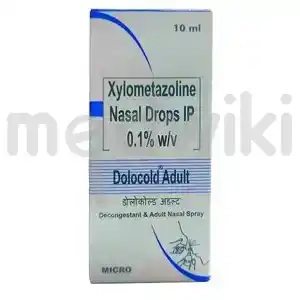 डोलोकोल्ड 0.1%डब्ल्यू/वी नेजल ड्रॉप एडल्ट 10मिली