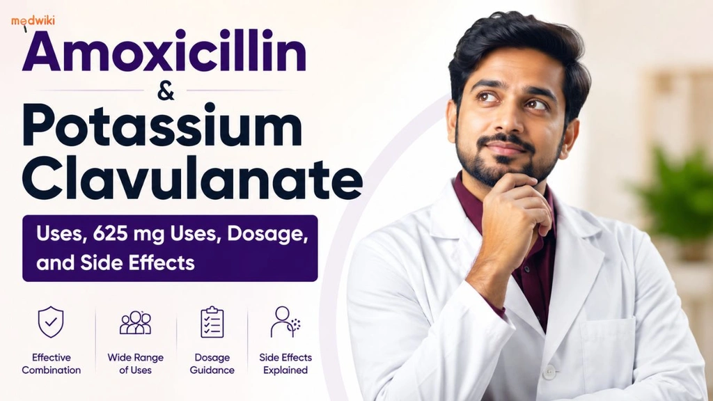 Amoxicillin and Potassium Clavulanate: Uses, 625 mg Uses, Dosage, and Side Effects