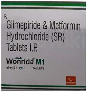 वोन्राइड एम 1mg/500mg टैबलेट 15s