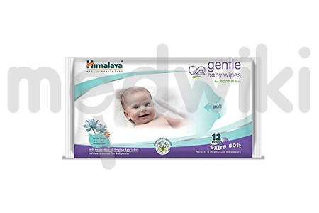 Himalaya Gentle Baby Wipes 12s