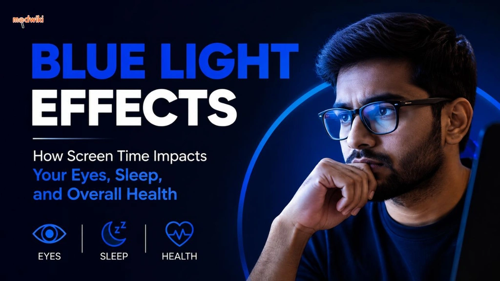 Blue Light Effects: How Screen Time Impacts Your Eyes, Sleep, and Overall Health 