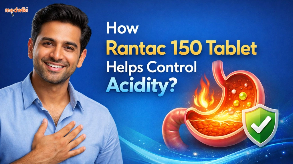 How Rantac 150 Tablet Helps Control Acidity?