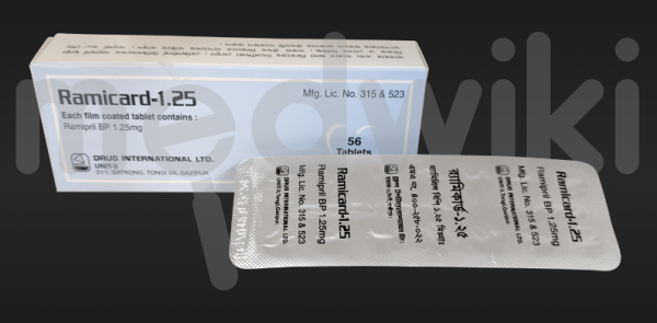 रैमिकार्ड 1.25mg टैबलेट