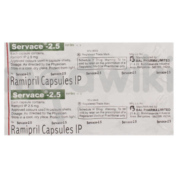 Servace 2.5mg Capsule