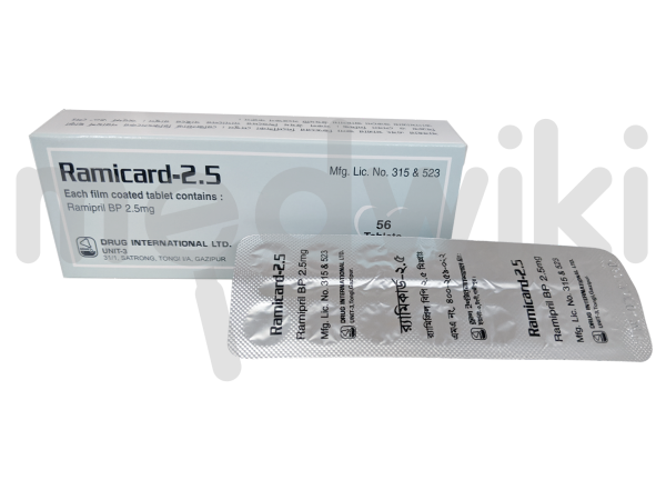 रैमिकार्ड 2.5mg टैबलेट