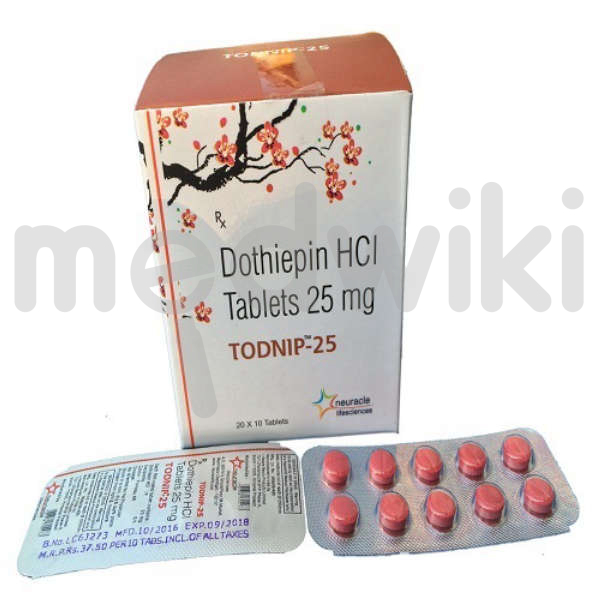 Todnip 25mg Tablet