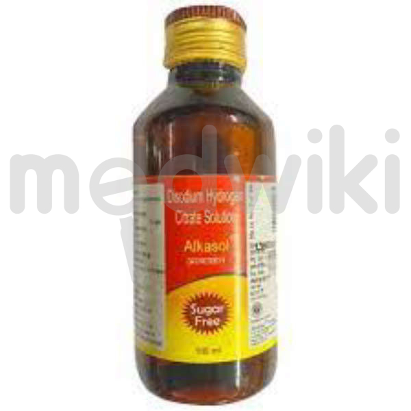 Alkasol Oral Solution Sugar Free 100ml