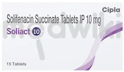 सोलिएक्ट 10एमजी टैबलेट 15एस
