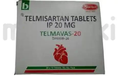 Telmavas 20mg Tablet