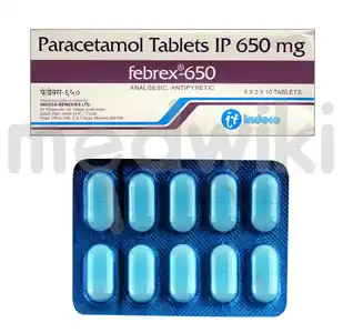 Febrex 650mg Tablet 10s