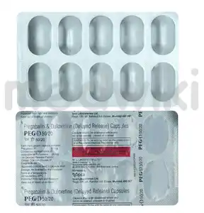 Peg D 50mg/20mg Capsule 10s