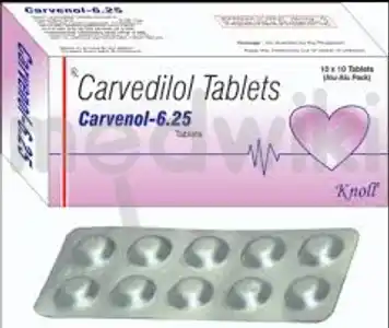 Carvenol 6.25mg Tablet