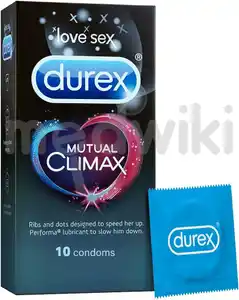DUREX CONDOM MUTUAL CLIMAX 10s