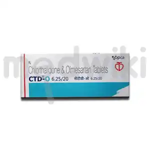 CTD O 20mg/6.25mg Tablet 10s