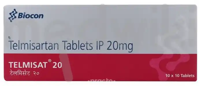Telmisat 20mg Tablet 10s