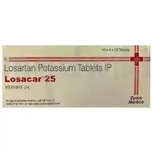 Losacar 25 Tablet 10s