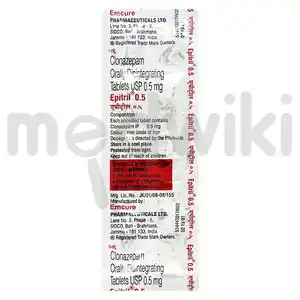 Epitril 0.5mg Tablet 10s