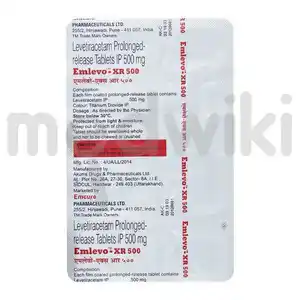 Emlevo 500mg Tablet XR 10s