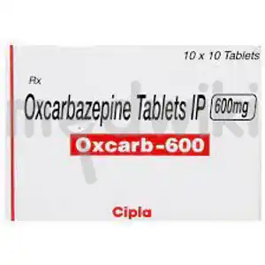 ऑक्सकार्ब 600mg टैबलेट 10एस