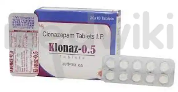 Klonaz 0.5mg Tablet