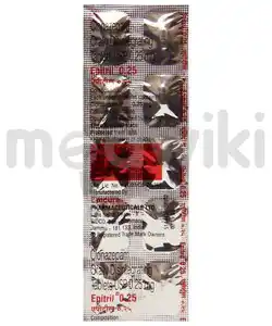 Epitril 0.25mg Tablet 10s