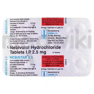 Nebistar 2.5mg Tablet 15s