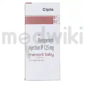 Merocrit Baby 125mg Injection