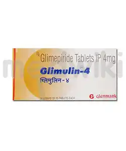 ग्लिमुलिन 4 टैबलेट 15एस