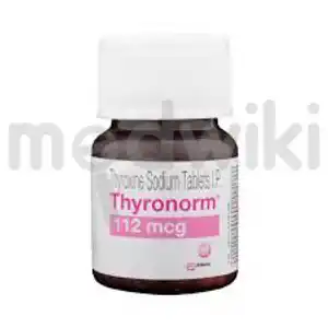 Thyronorm 112mcg Tablet 100s
