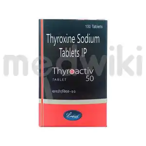 Thyroactiv 50mcg Tablet 100s
